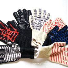 Para Aramid Heat Resistant Shell Silicone Rubber Extreme Heat Resistant BBQ Gloves